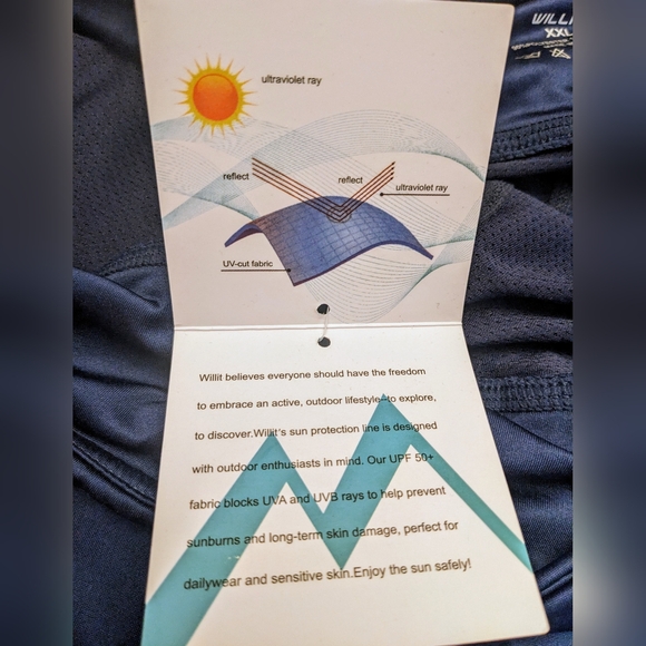 NWT - Willit Sport Women's Knee Length Sports Skort Size XXL Navy - Picture 8 of 16